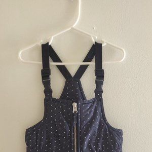 Gap kids snow pants with bib